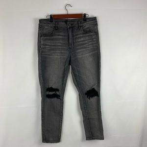 American Eagle Distressed Hi-Rise Jegging Jeans